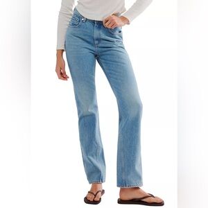 Free People Xena Slim Straight Jeans NWT